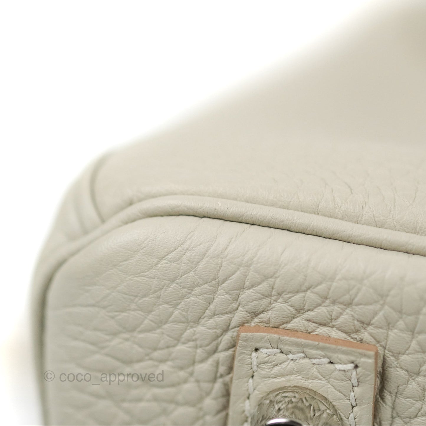 Hermes Birkin 30 Retourne Gris Perle 80 Togo Palladium Hardware