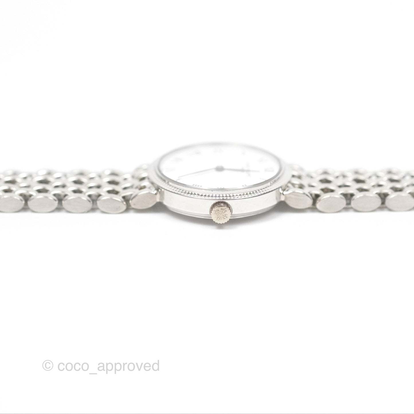 Patek Philippe Vintage Calatrava Watch 18K White Gold