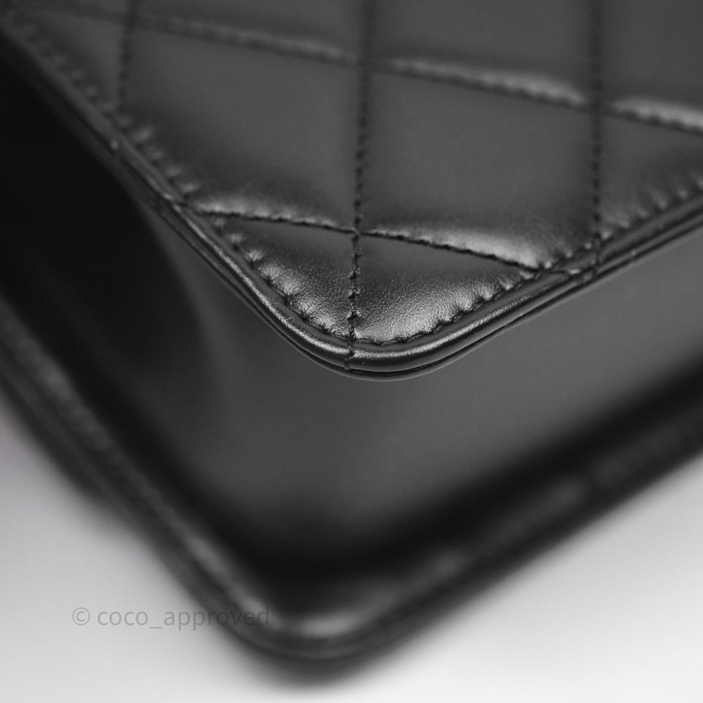 Chanel Quilted Mini Perfect Fit Adjustable Black Calfskin Gold Hardware
