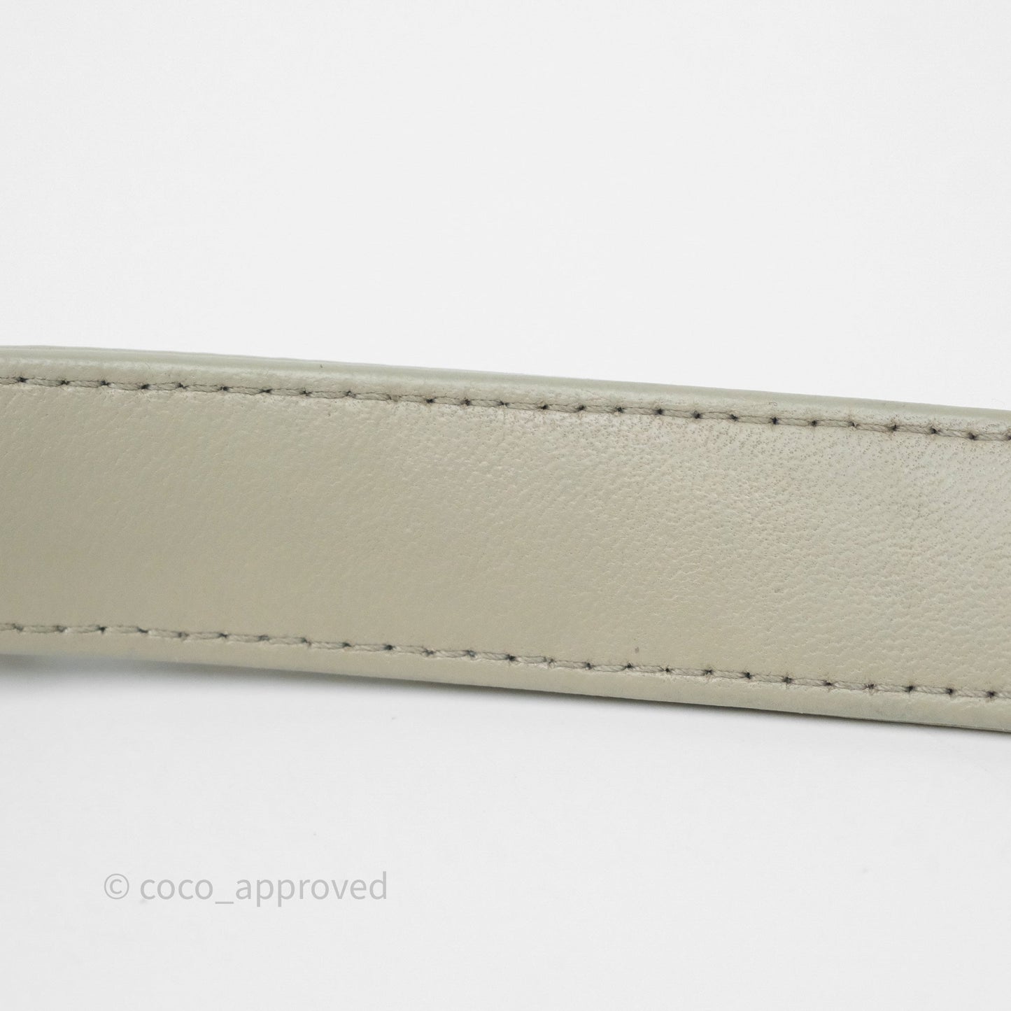 Chanel 19 Small Sage Grey Mixed Hardware