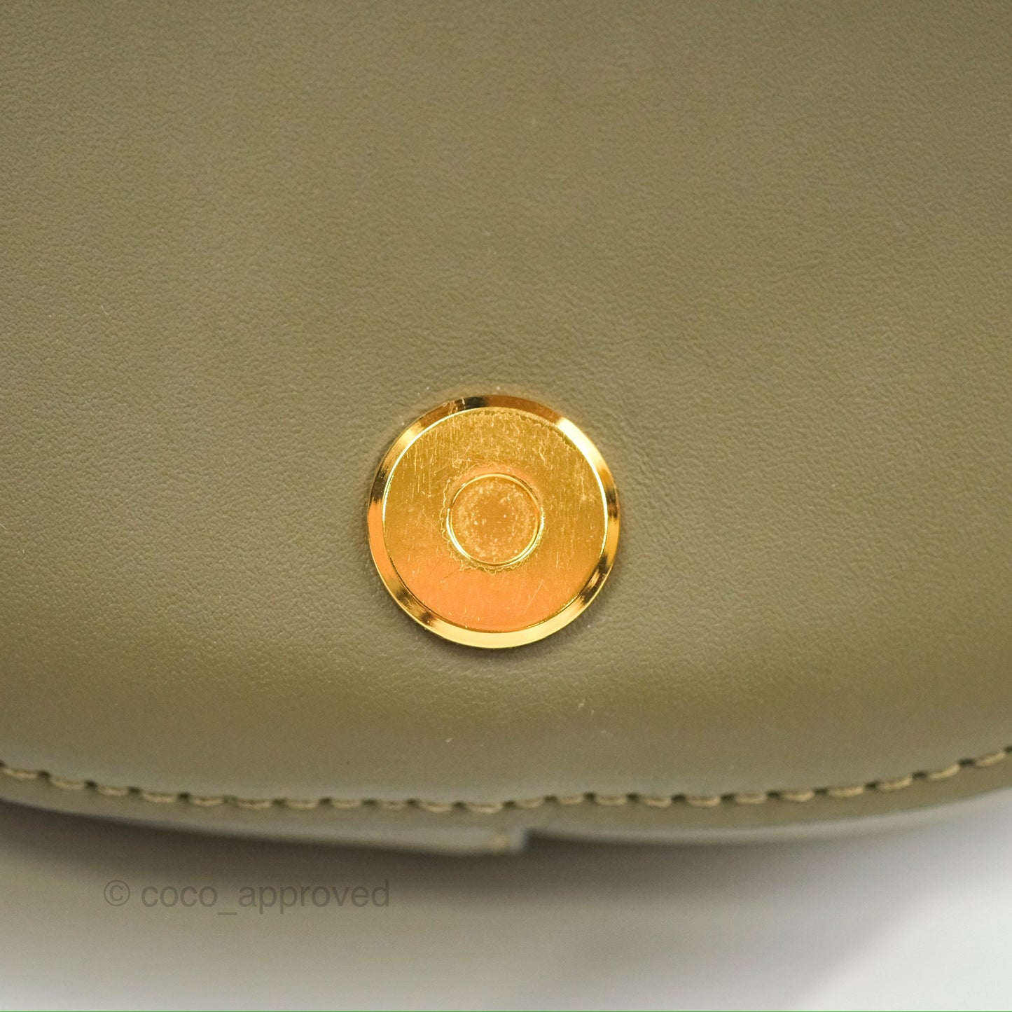 Loewe Mini Gate Dual Bag Soft Calfskin & Jacquard Strap Autumn Green