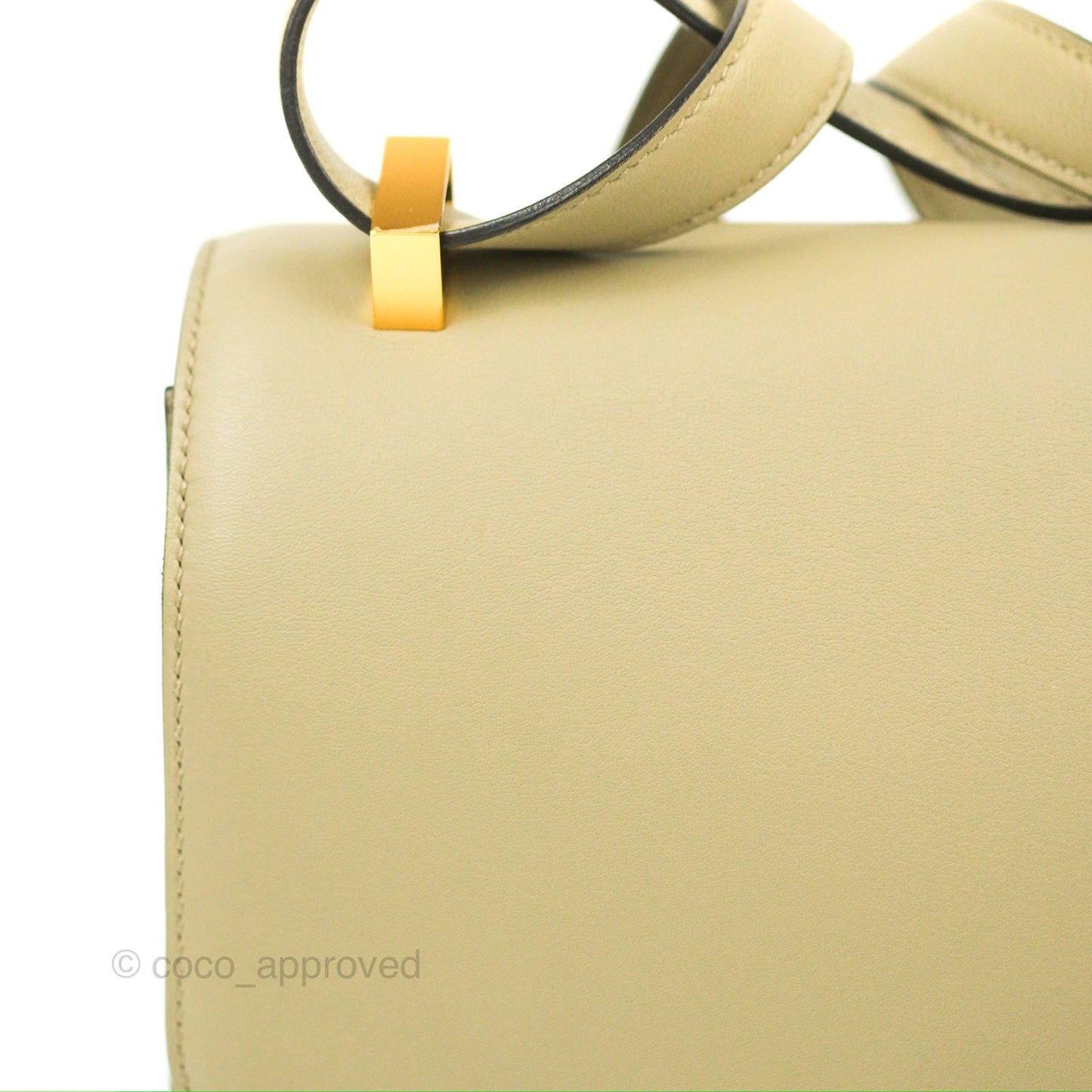Hermès Constance 24 Sauge Swift Gold Hardware
