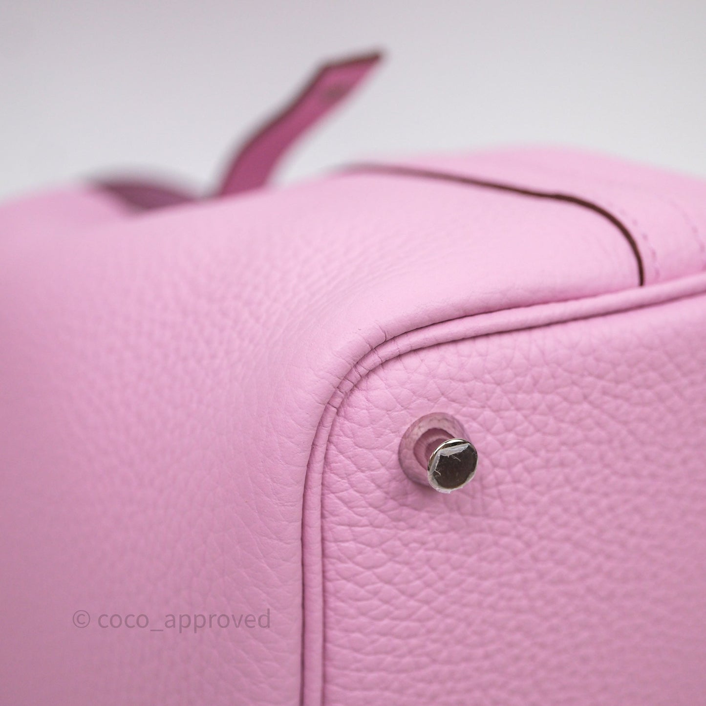 Hermès Picotin Lock 18 Mauve Sylvestre X9 Taurillon Clemence Palladium Hardware