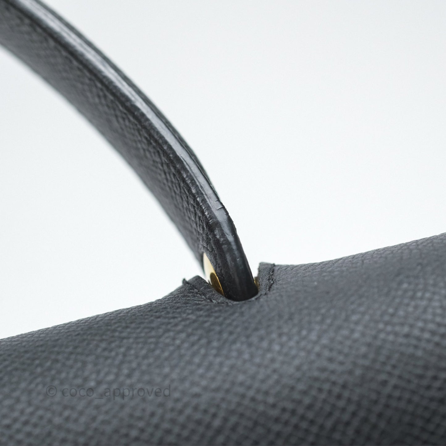 Celine Micro Belt Bag Black Grained Calfskin Gold Hardware