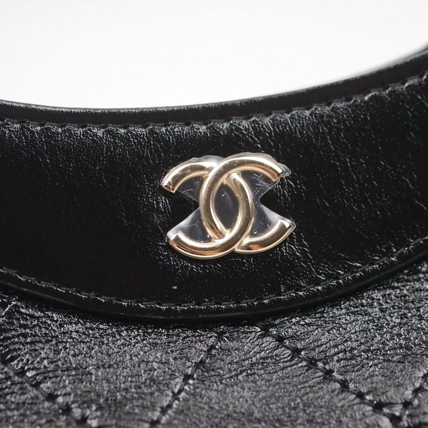 Chanel Nano 31 Black Shiny Calfskin Gold Hardware