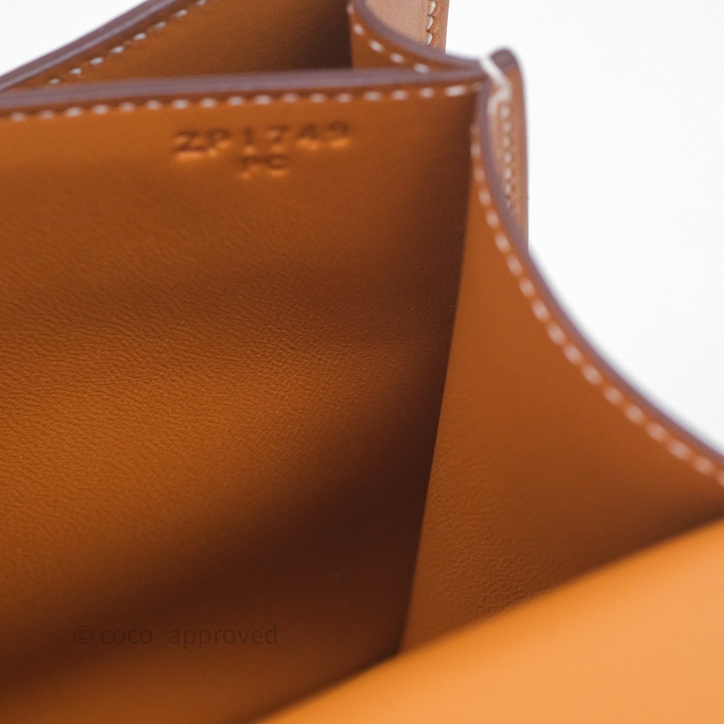 Hermès Constance Mini 18cm Naturel-Sablé 21 Butler Gold Hardware