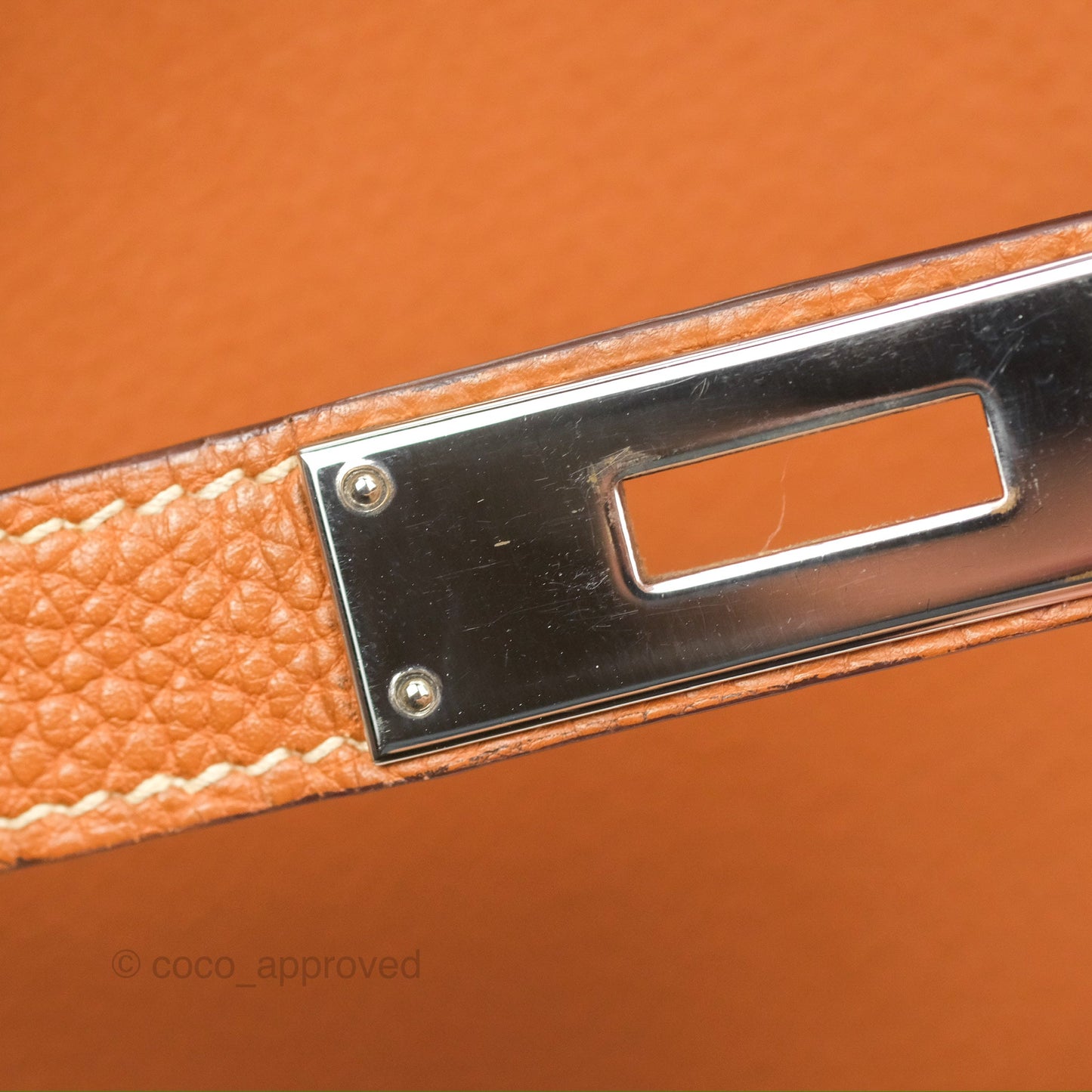 Hermès Birkin 30 Retourne Gold Clemence Palladium Hardware