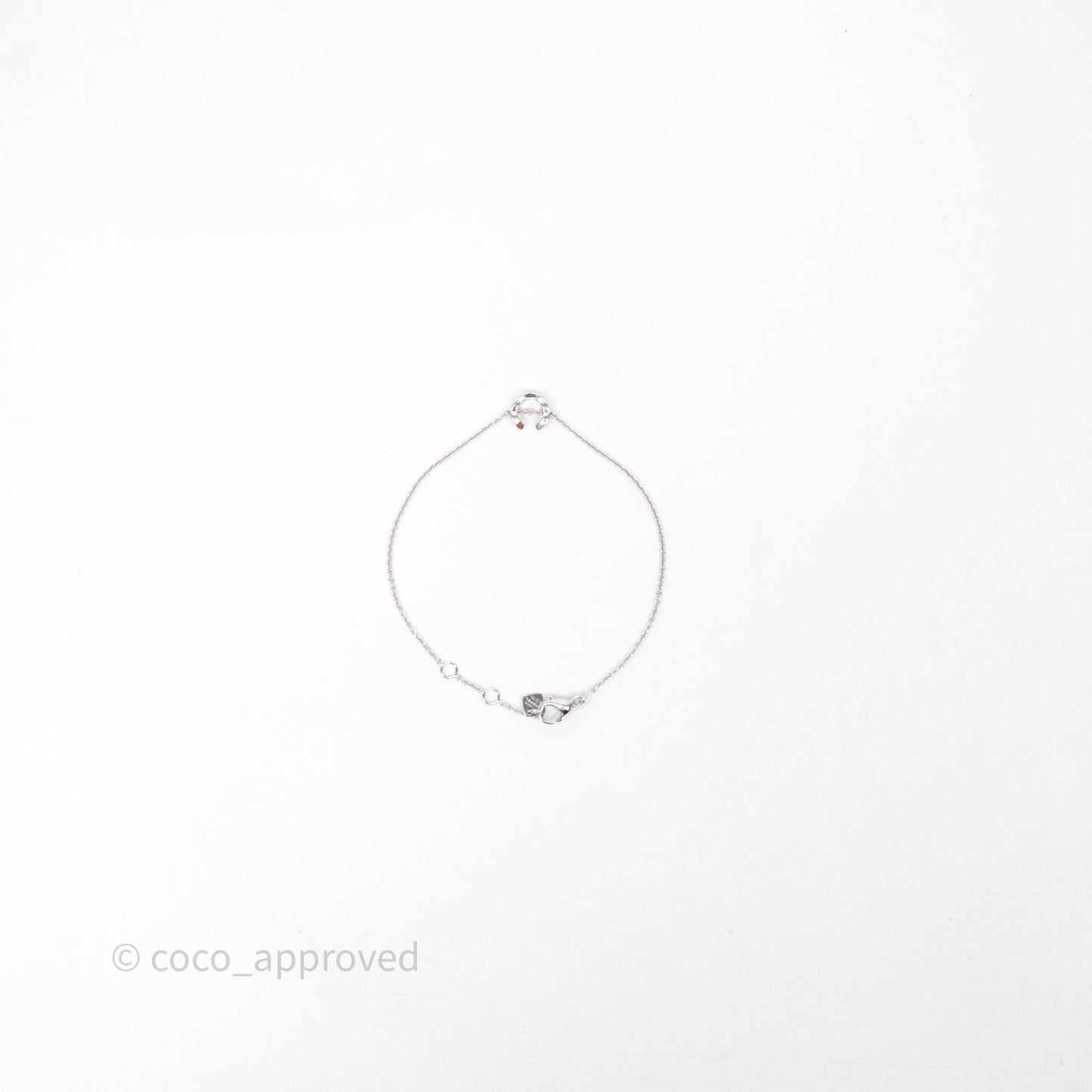 Chanel Coco Crush Bracelet 18K White Gold Hardware