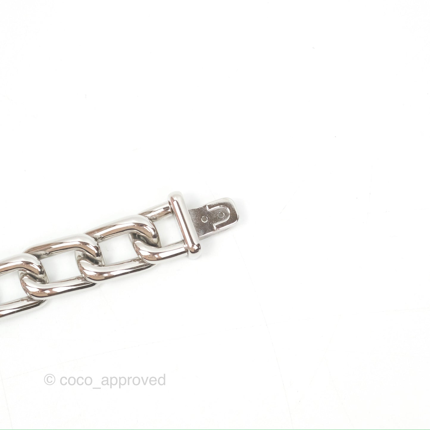 Hermès Nantucket Watch Steel Bracelet Palladium