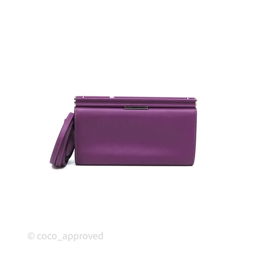 Hermes Clic H Bag Anemone P9 Veau Evercolor Palladium Hardware
