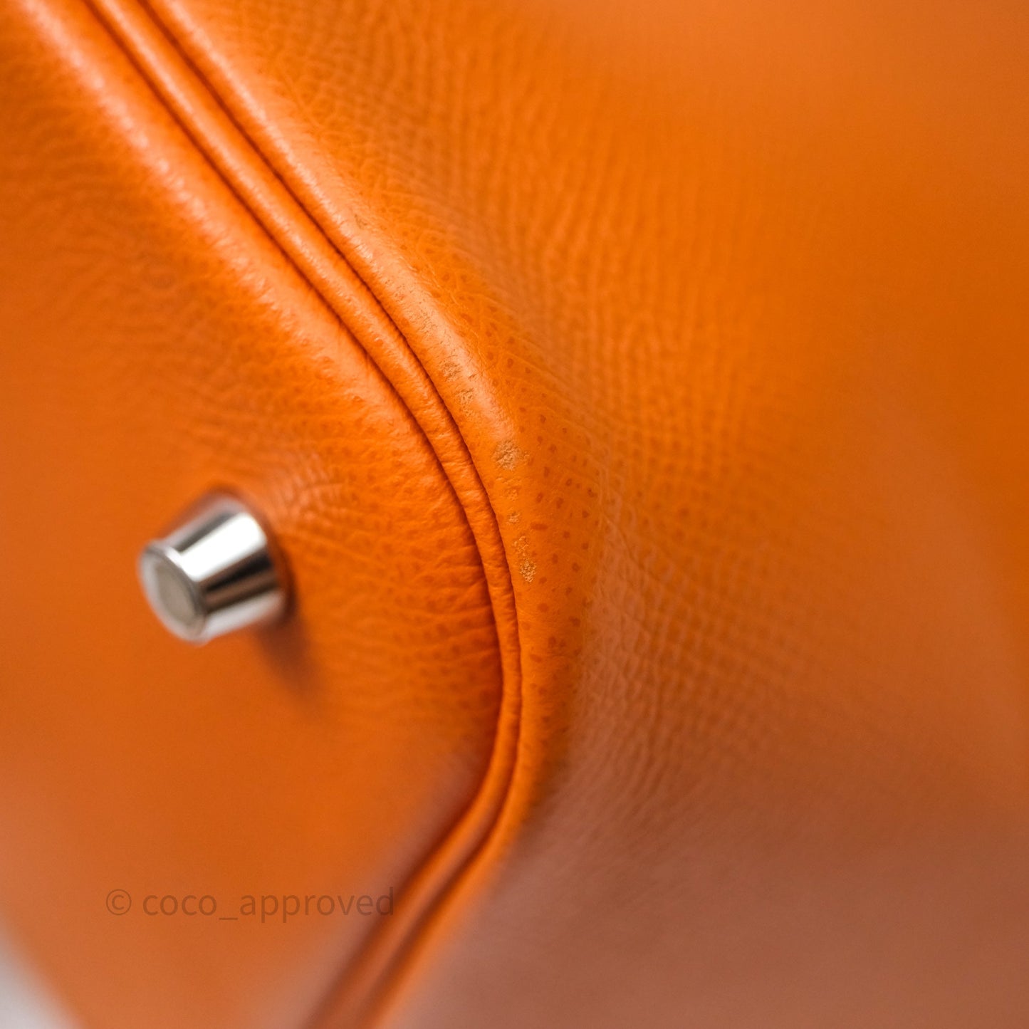 Hermès Tressage De Cuir Picotin Lock 22 Abricot I9/ Rose Azalée 8W/ Gold 37 Epsom Palladium Hardware