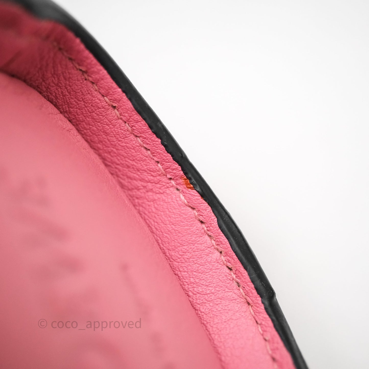 Loewe Elephant Coin Case Pink
