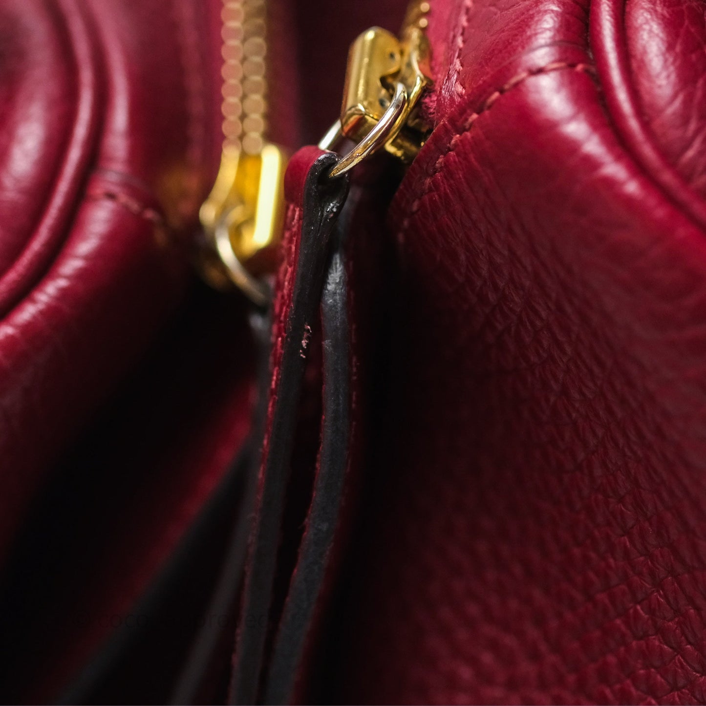 Hermès Lindy 30 Rouge Grenat K1 Clemence Gold Hardware