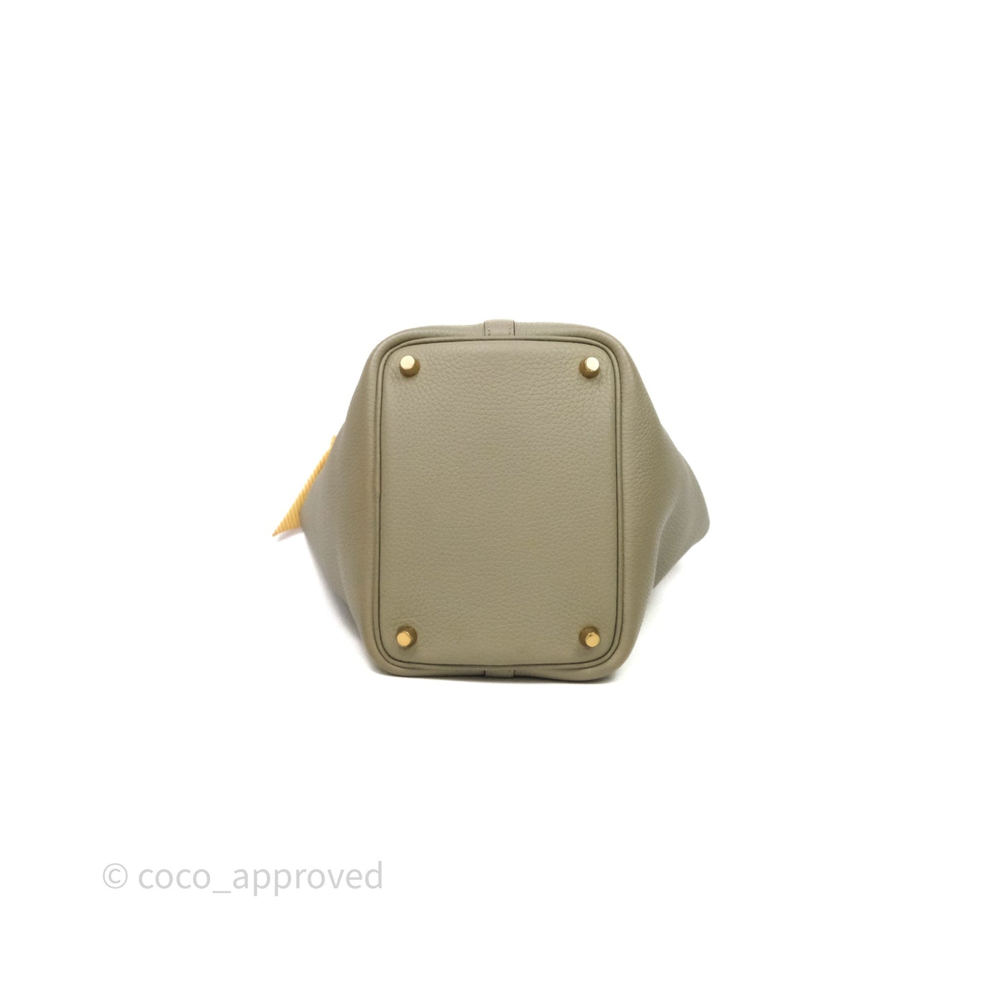 Hermès Picotin Lock 18 Q1 Sauge Clemence Gold Hardware