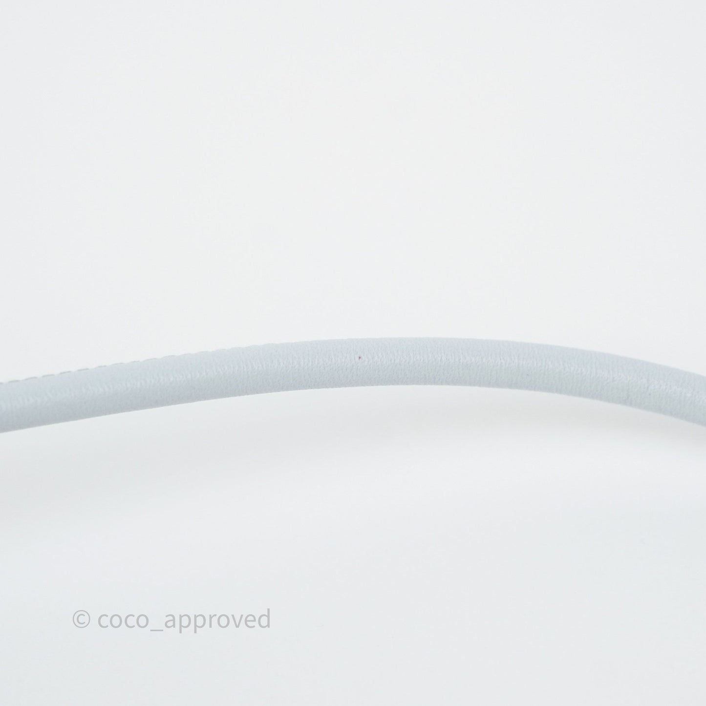 Chanel 22 Mini Bag Light Blue Shiny Crumpled Calfskin