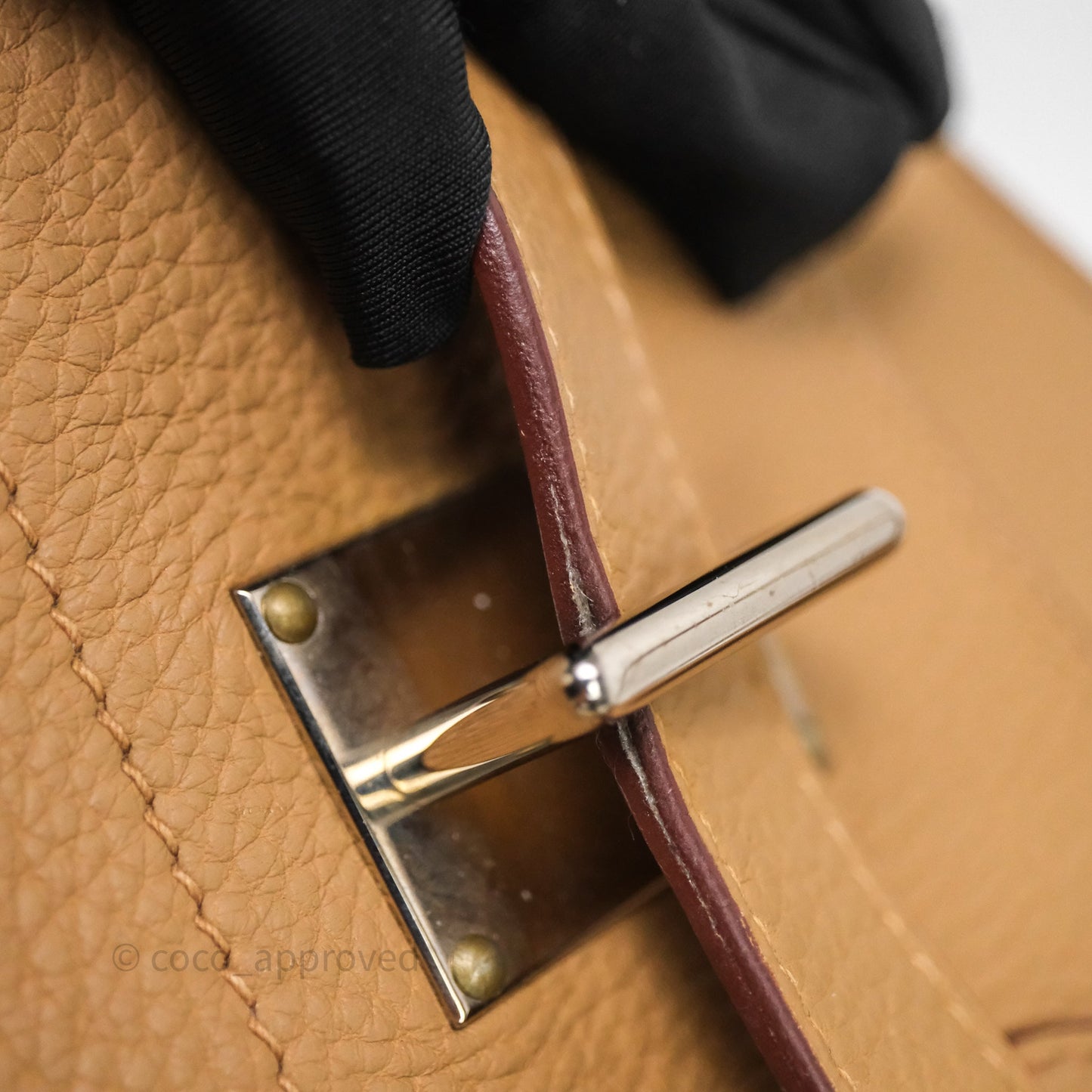 Hermès Birkin JPG Shoulder Bag 42 Tabac Camel 24 Palladium Hardware