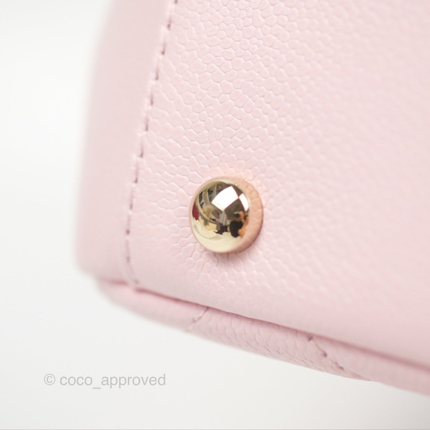 Chanel Quilted Small Business Affinity Flap Light Pink Caviar Gold Hardware