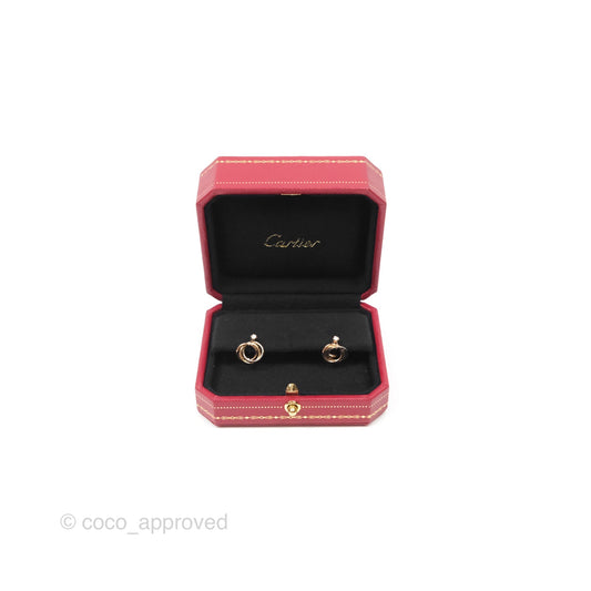 Cartier Trinity Diamond Earrings White Gold/ Yellow Gold/ Rose Gold