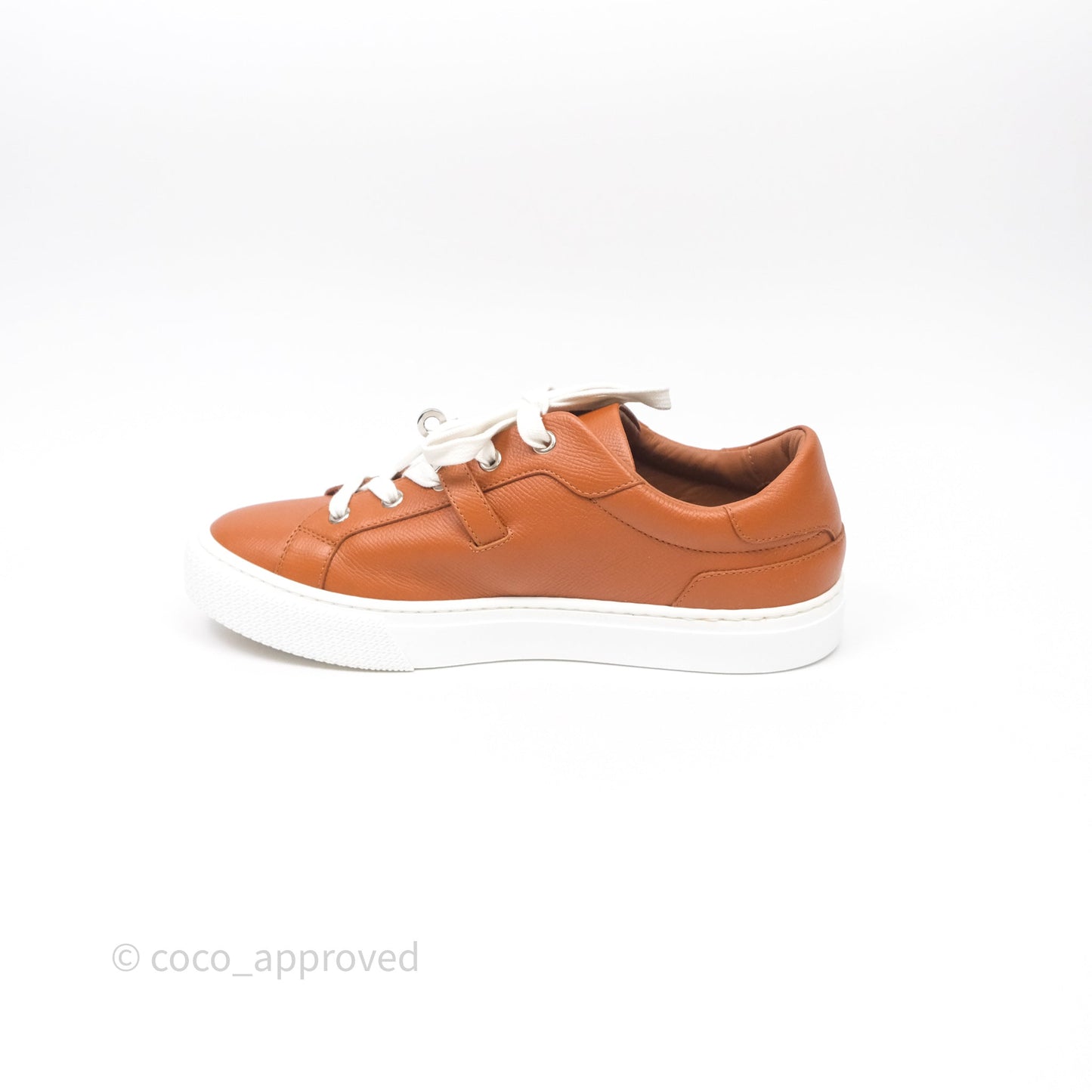 Hermès Day Sneakers Naturel Epsom Size 39