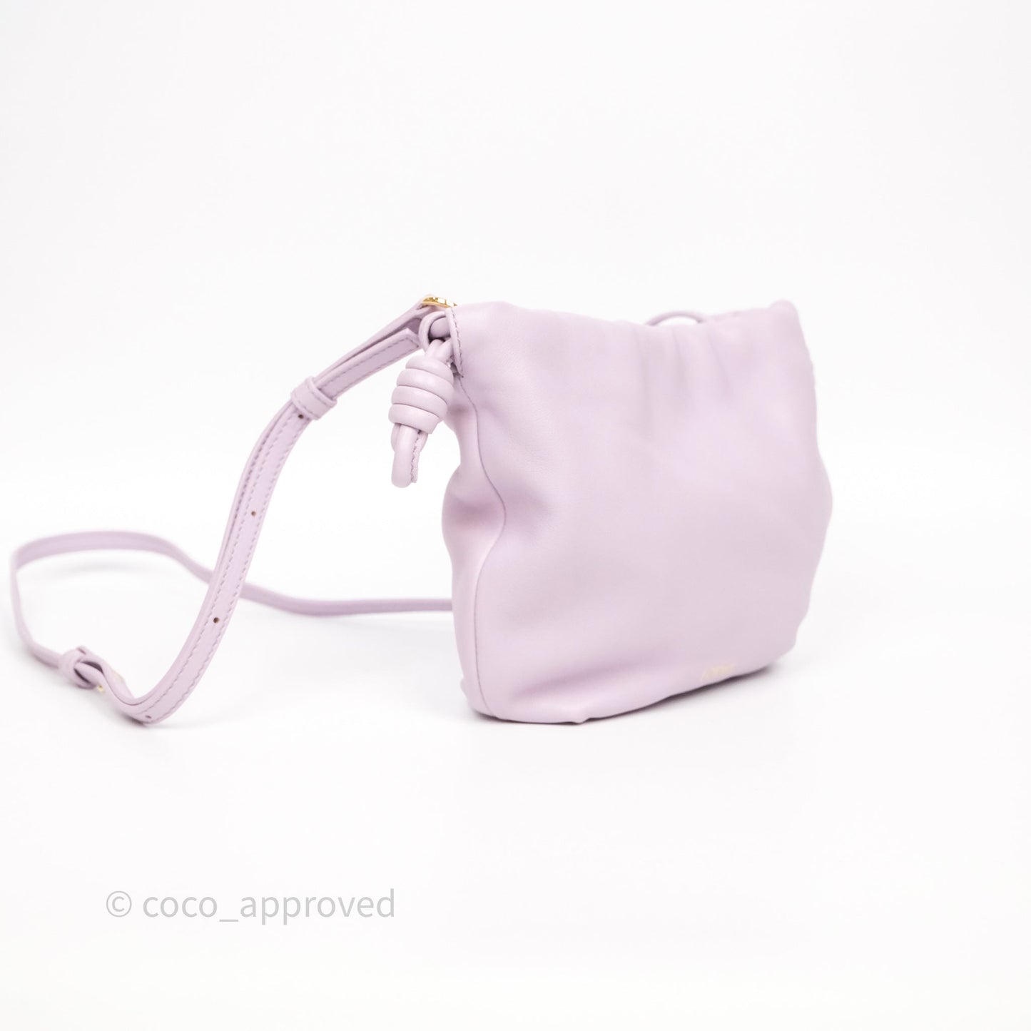 Loewe Mini Flamenco Purse Purple 2024 Lunar New Year Edition