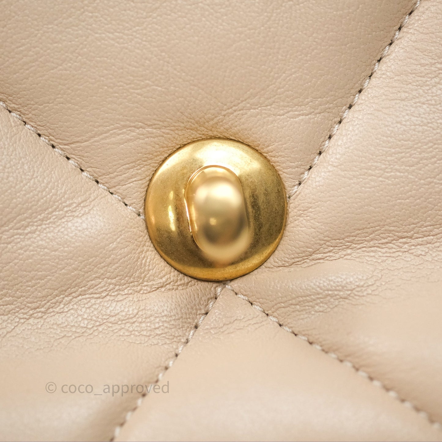 Chanel 19 Small Beige Mixed Hardware