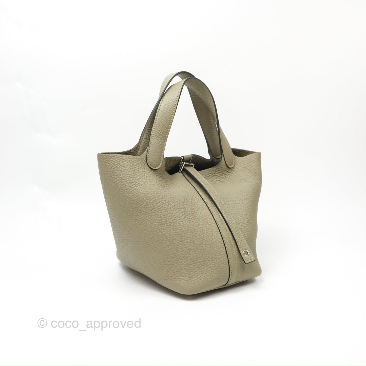 Hermès Picotin 18 Lock Sauge Palladium Hardware