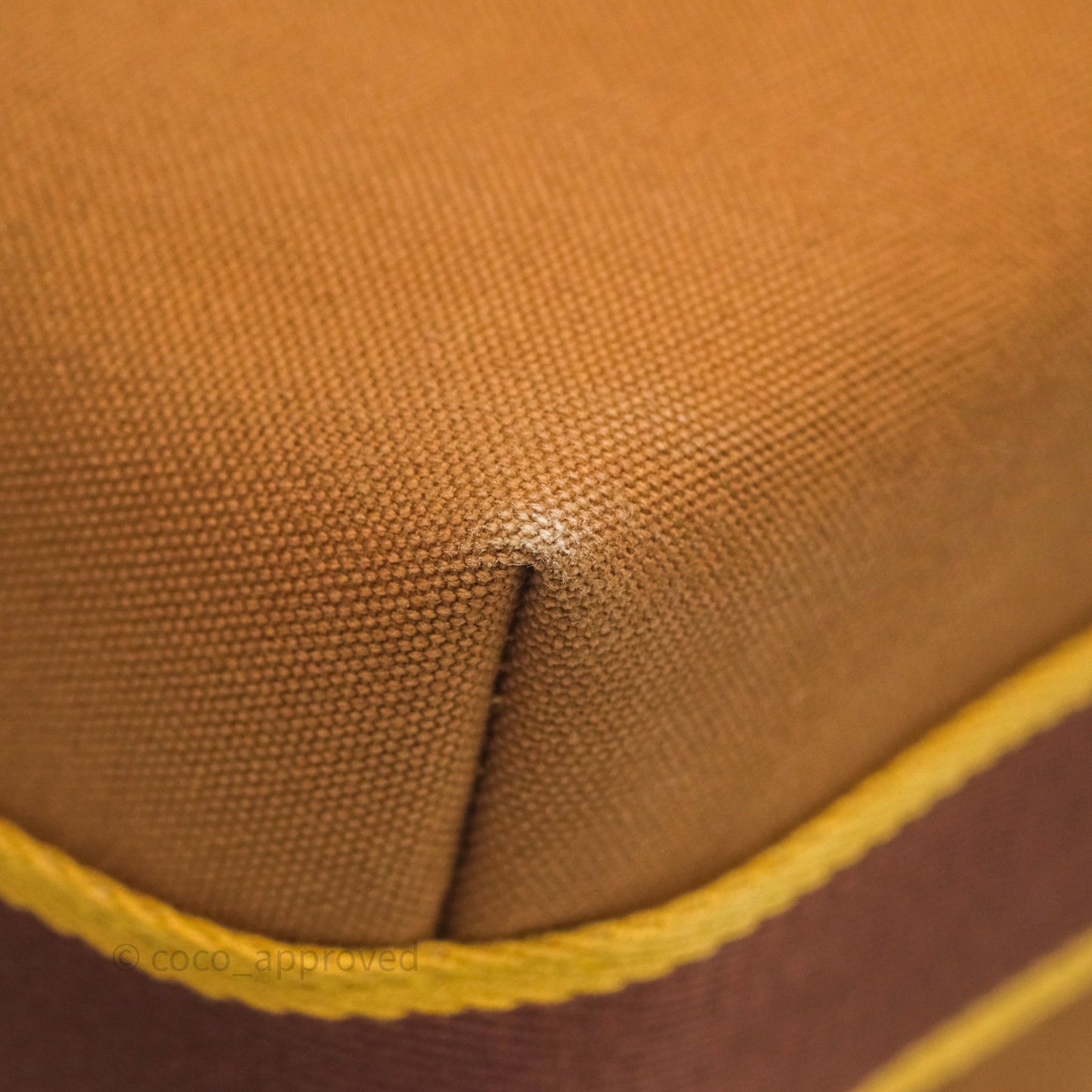 Hermès Small Bride-A-Brac Ocre Canvas