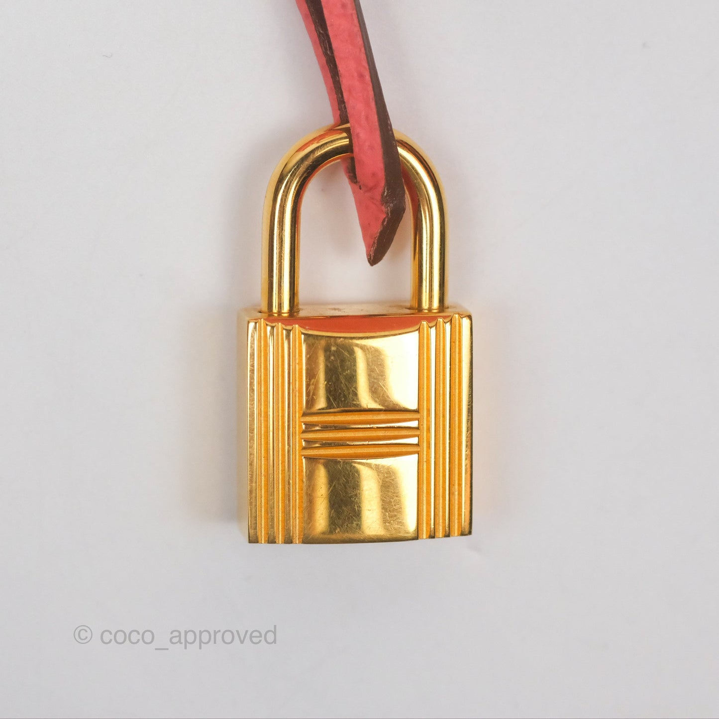Hermès Birkin 30 Retourne Flamingo I5 Epsom Gold Hardware