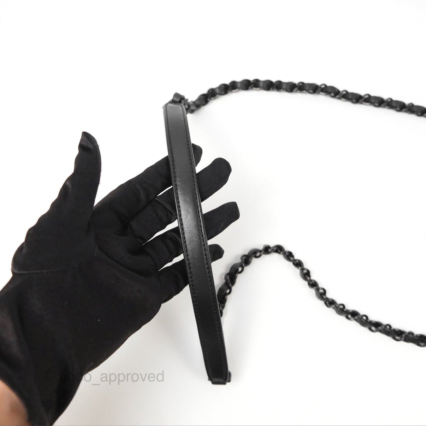 Chanel Small Trendy CC So Black Lambskin