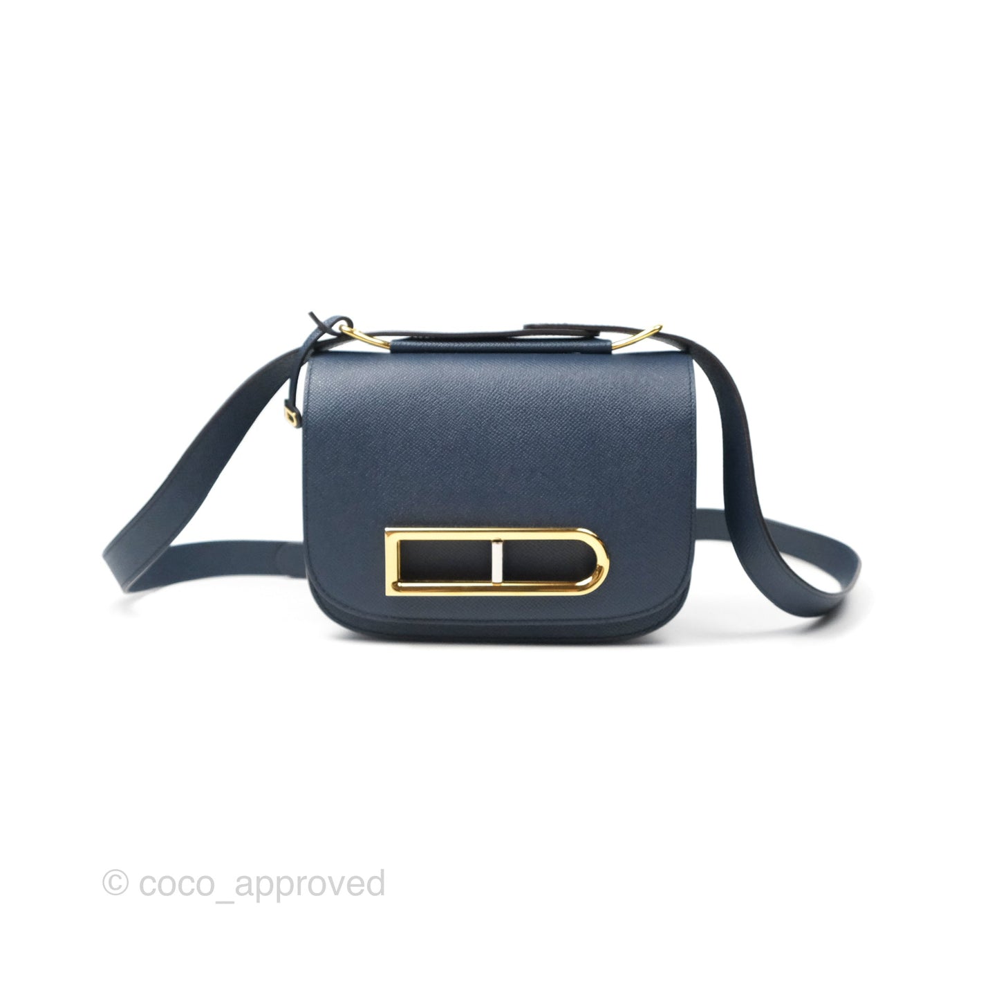 Delvaux Lingot Bag Night Sky Alpina Calfskin