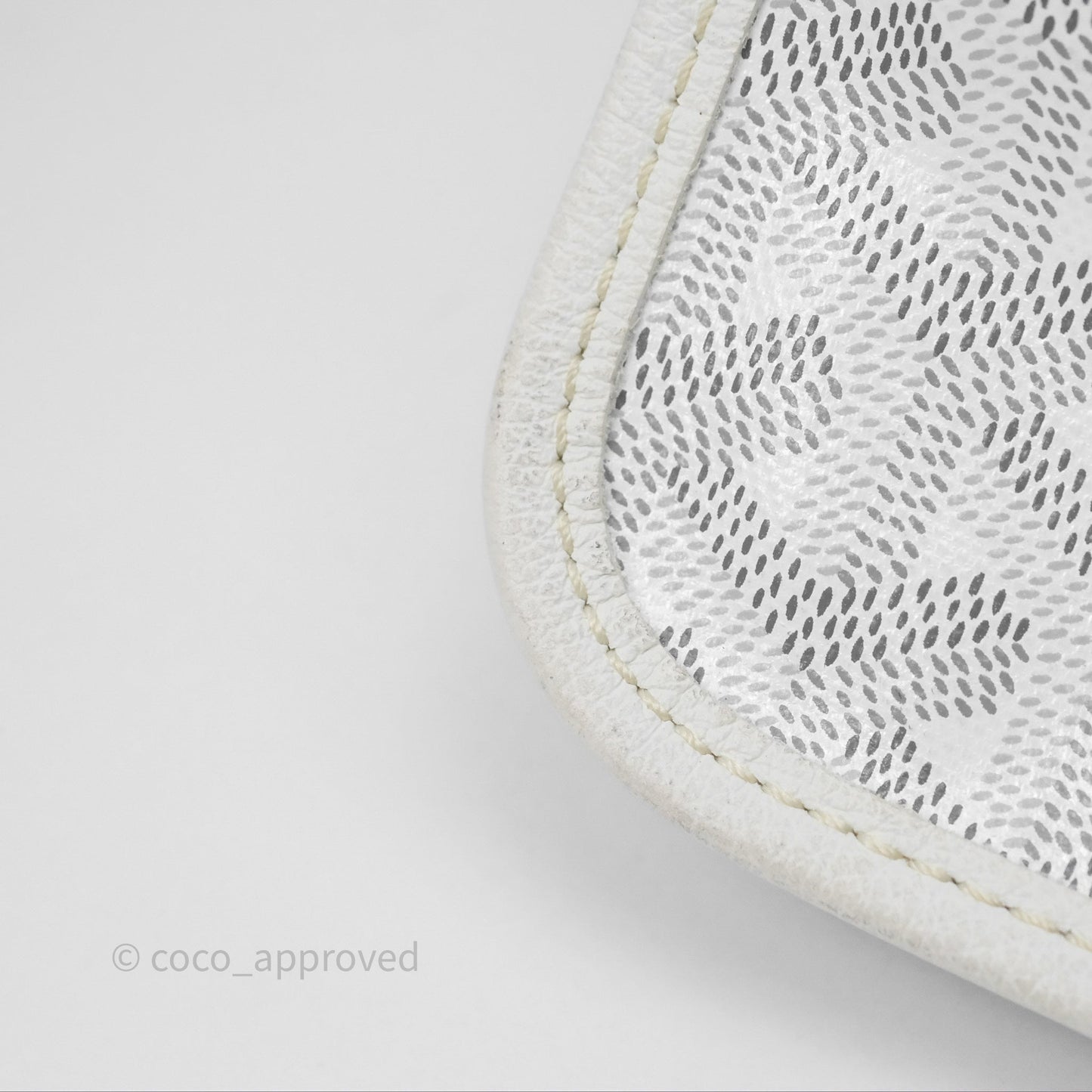 Goyard Saint Louis Tote Bag GM Blanc White