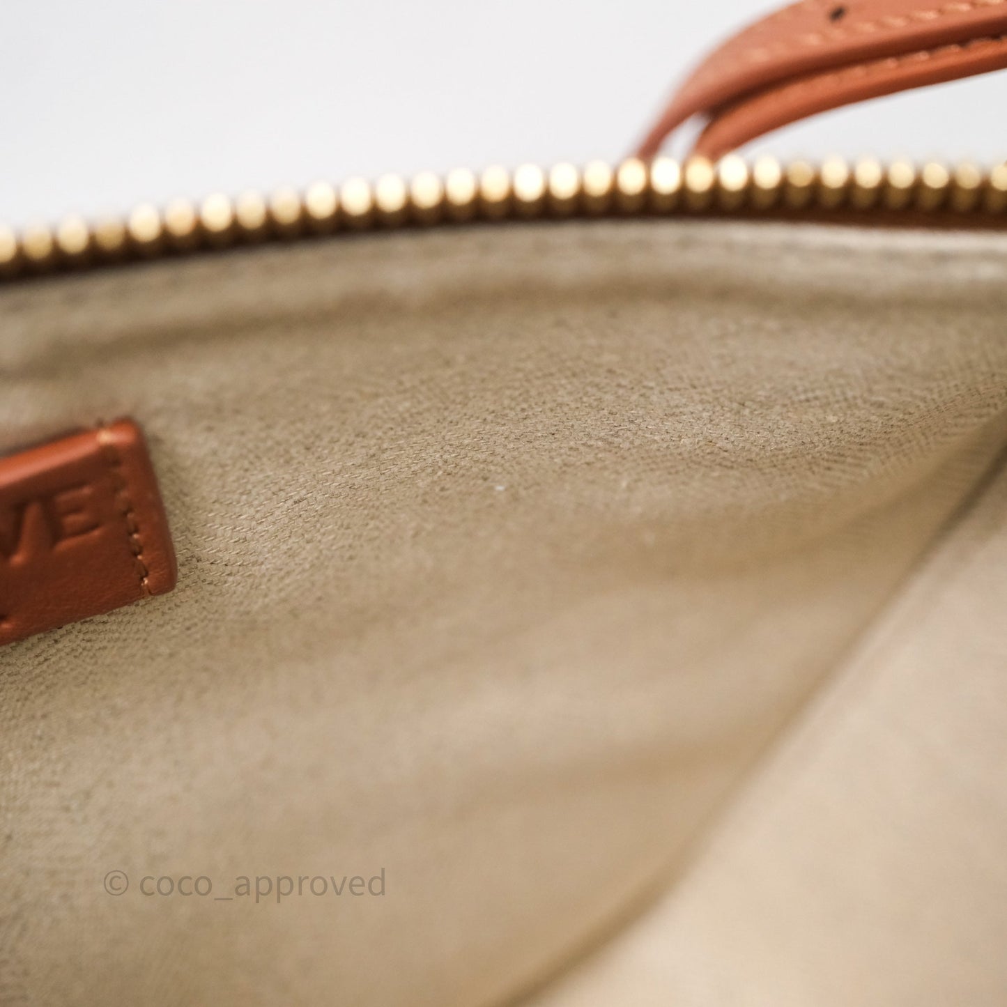 Loewe Mini Hammock Shoulder Bag Brown