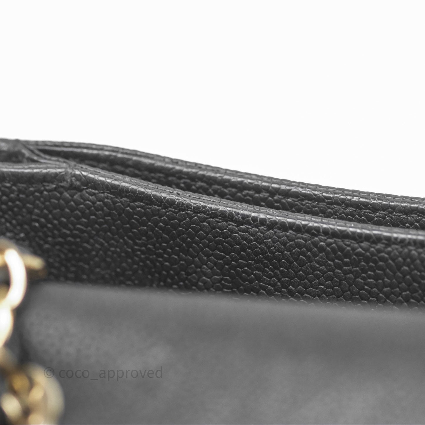 Chanel Small CC Cuba Flap Bag Black Caviar Gold Hardware
