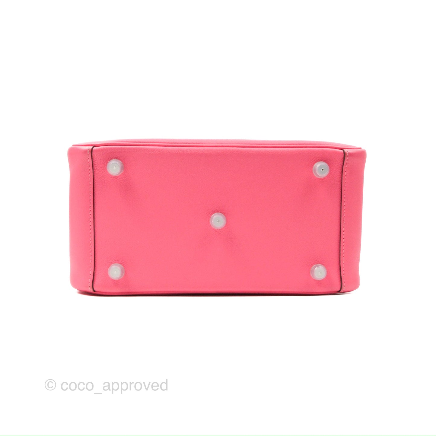 Hermès Lindy 26 Rose Azalee Evercolor Palladium Hardware