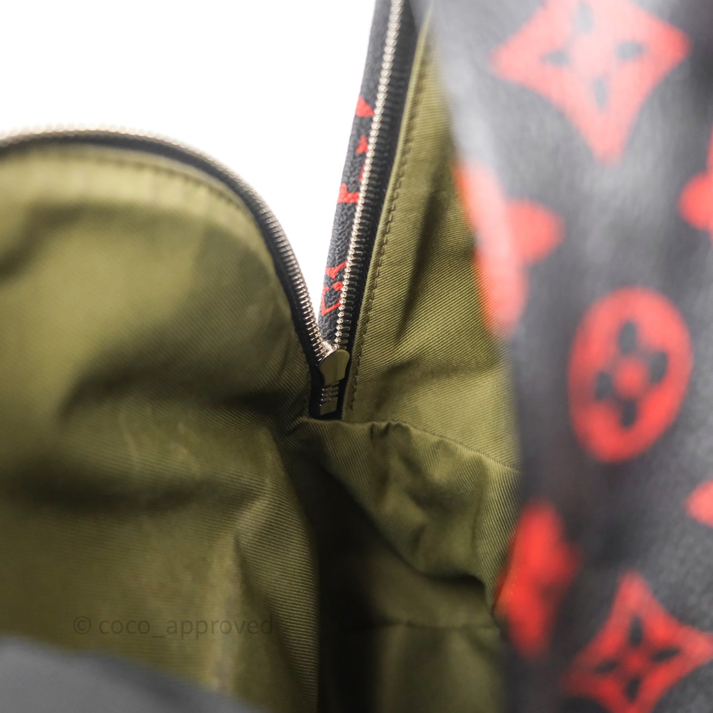 Louis Vuitton Palm Springs Backpack⁣ Monogram PM Infrarouge