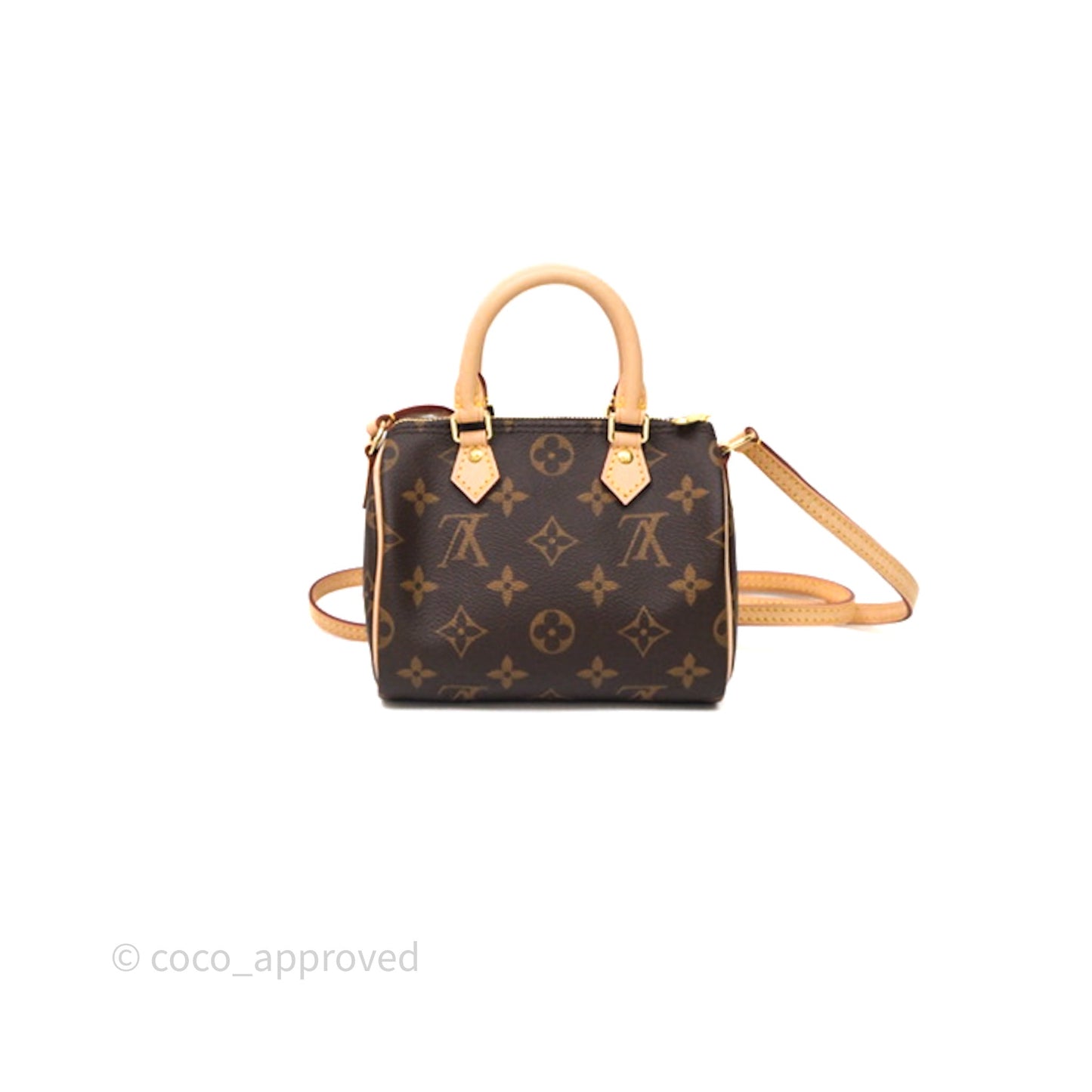 Louis Vuitton Nano Speedy Monogram Canvas