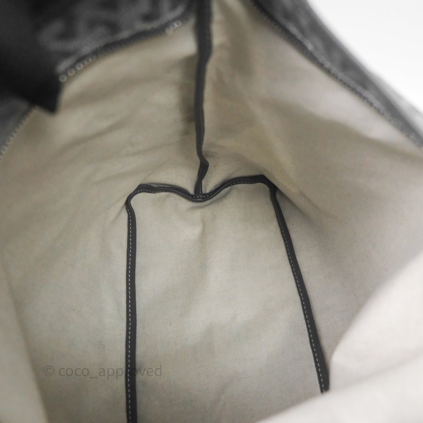 Goyard Bohème Hobo Bag Grey Goyardine Canvas Pink Heart