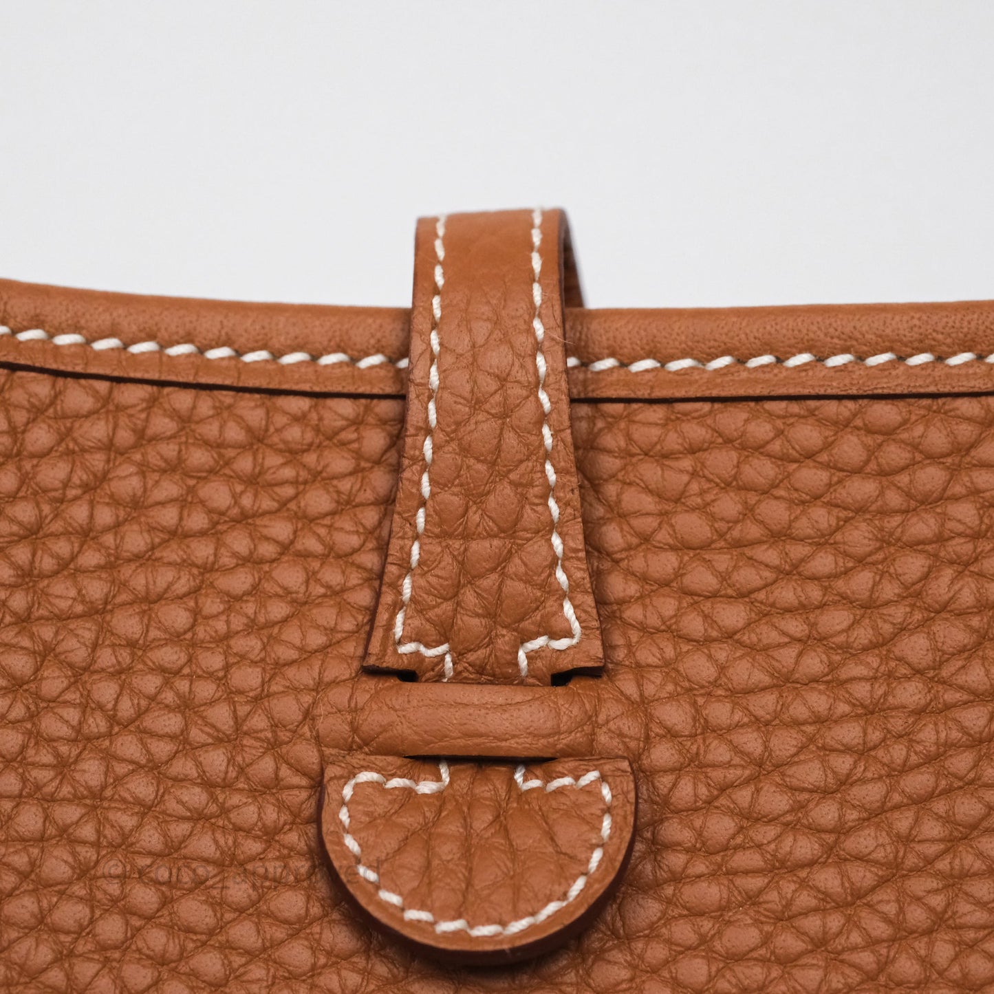 Hermès Mini Evelyne 16 Amazone Gold 37 Clemence Gold Hardware