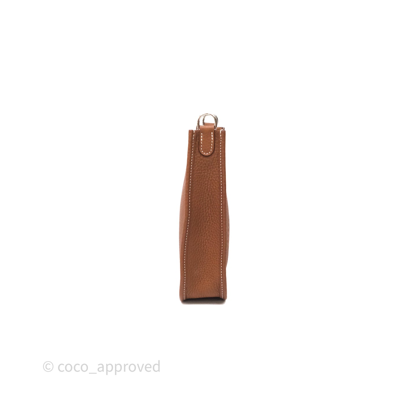 Hermès Mini Evelyne 16 Gold Clemence Gold Hardware