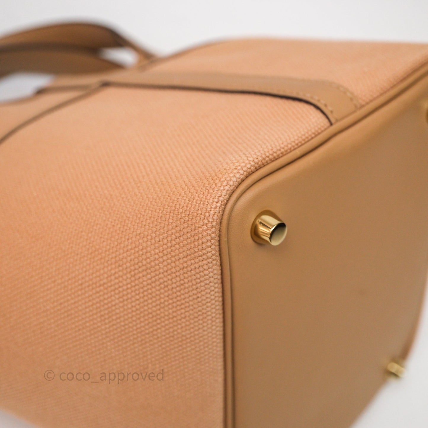 Hermes Picotin Lock 18 Cargo Pockets Chai 0M Goeland/Swift Gold Hardware