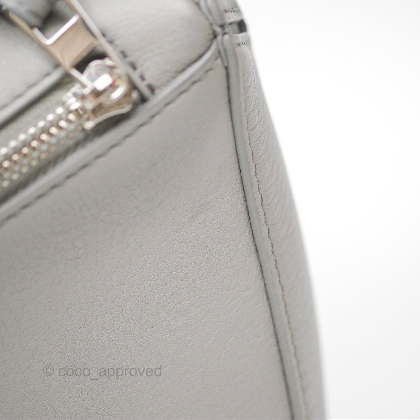 Loewe Small Puzzle Bag Grey Calfskin