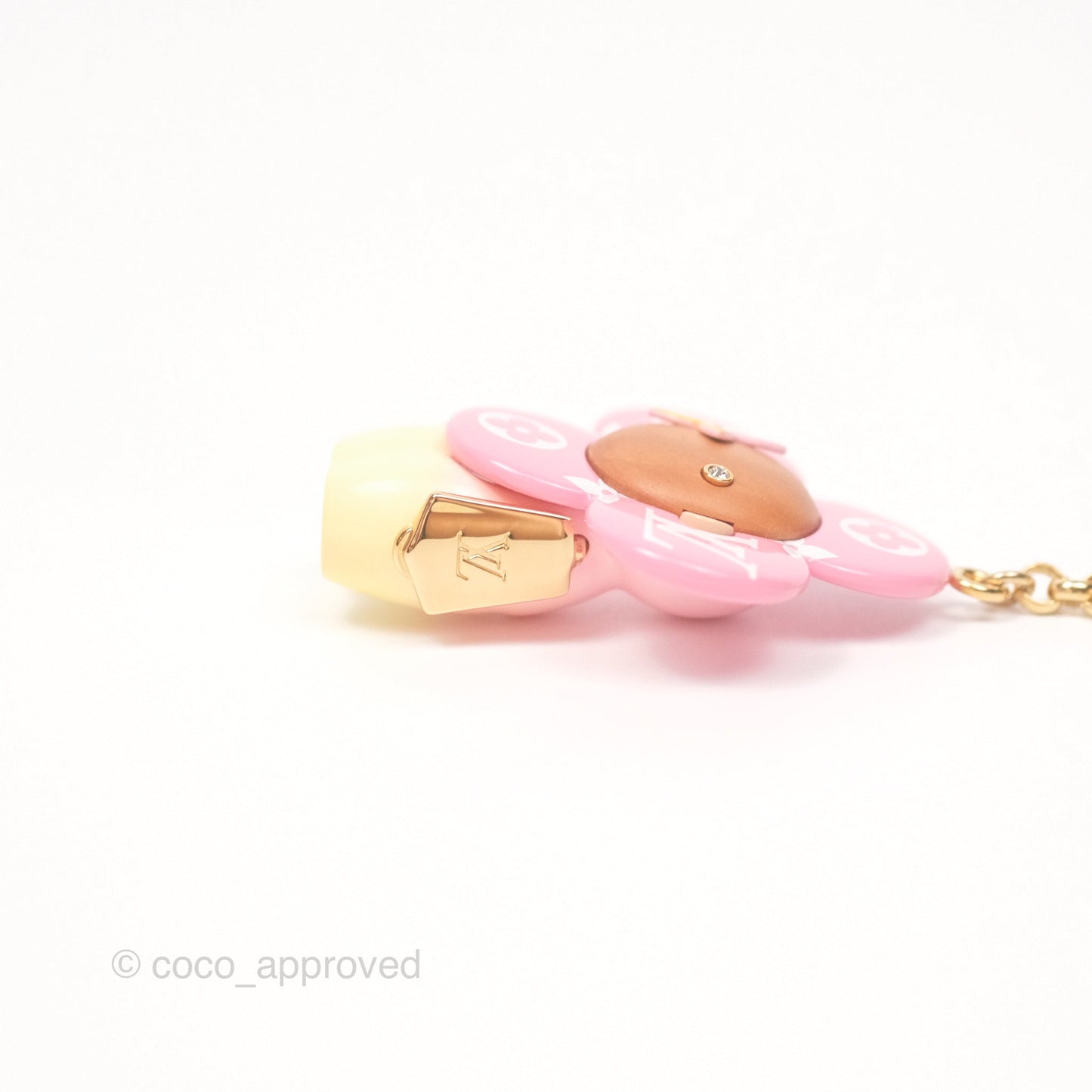 Louis Vuitton Vivienne Bag Charm Pink Monogram