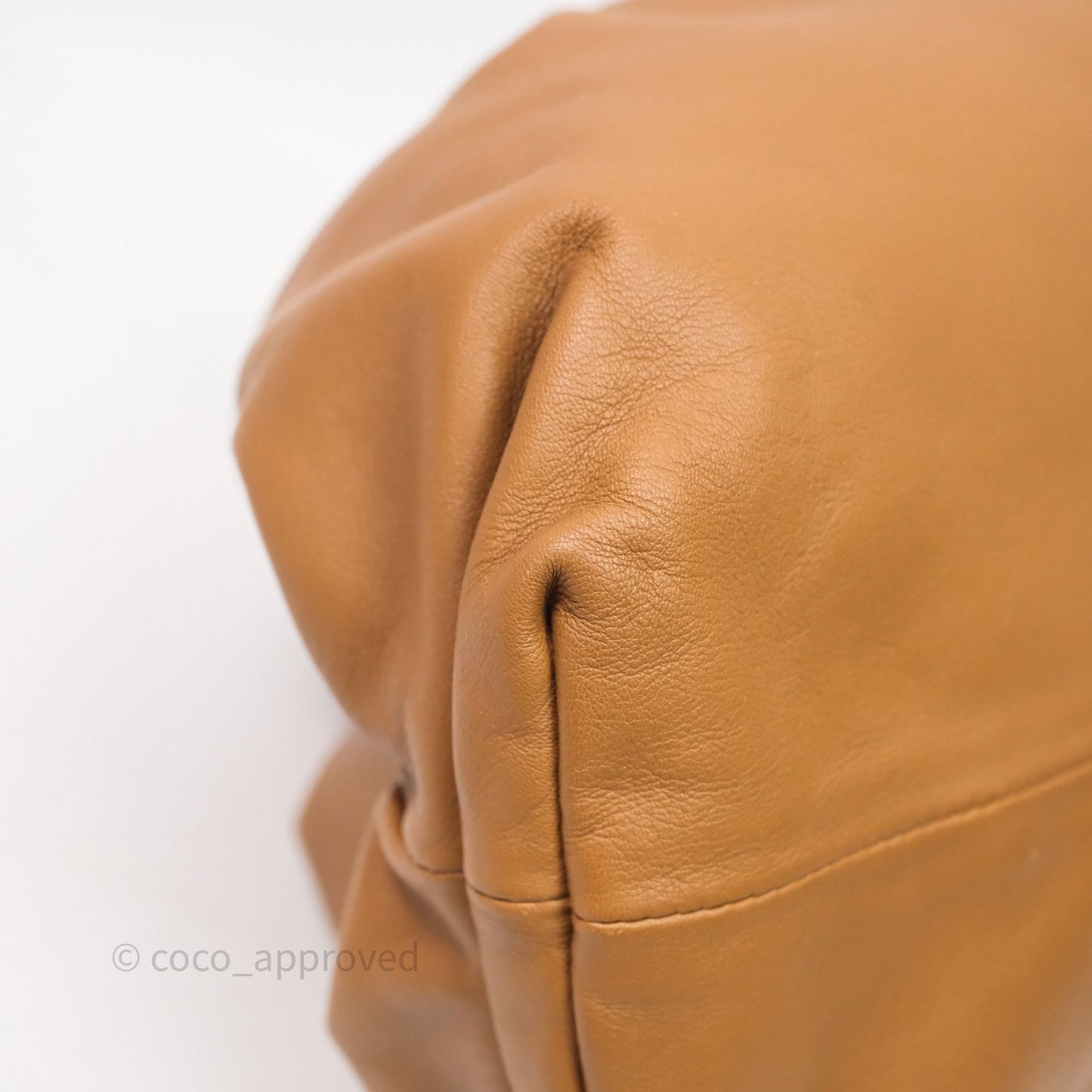 Bottega Veneta The Pouch Camel Butter Calfskin
