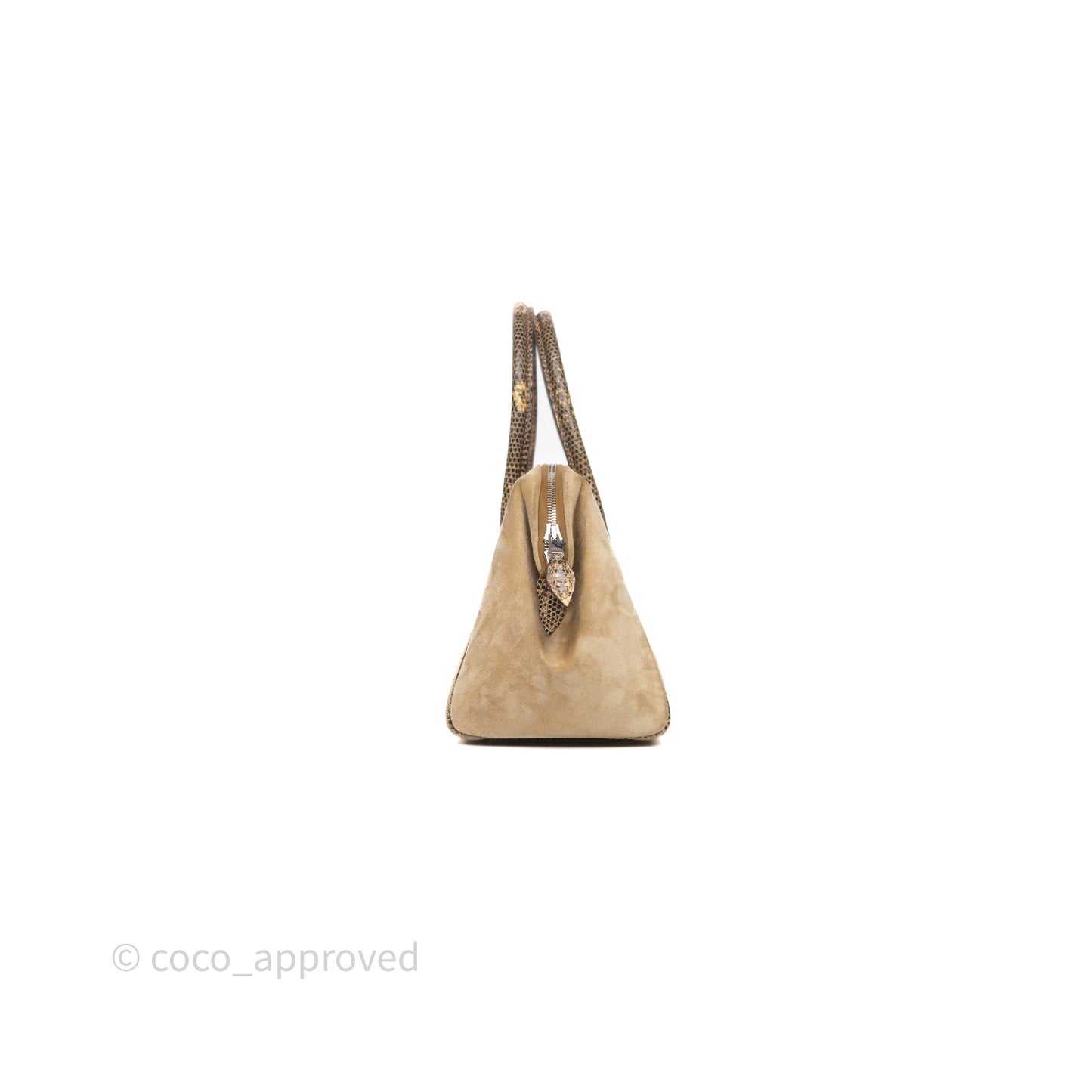 Hermès Beige Veau Doblis Salvator Lizard 27 Bombay Palladium Hardware