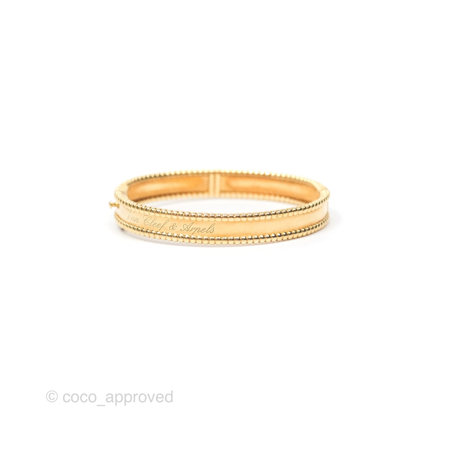 Van Cleef & Arpels Perlée Signature Bracelet Extra Small Model Yellow Gold