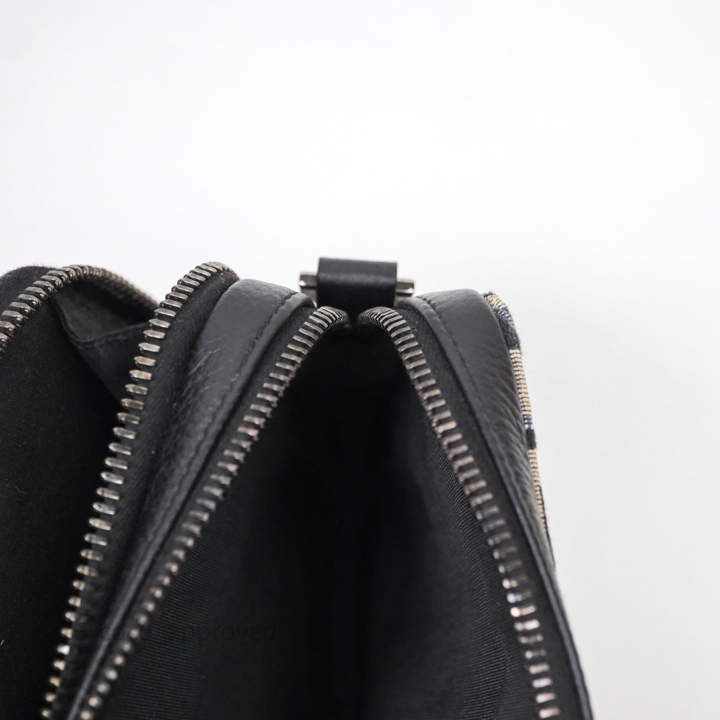 Dior Men's Crossbody Pouch Bag Blue Oblique Canvas