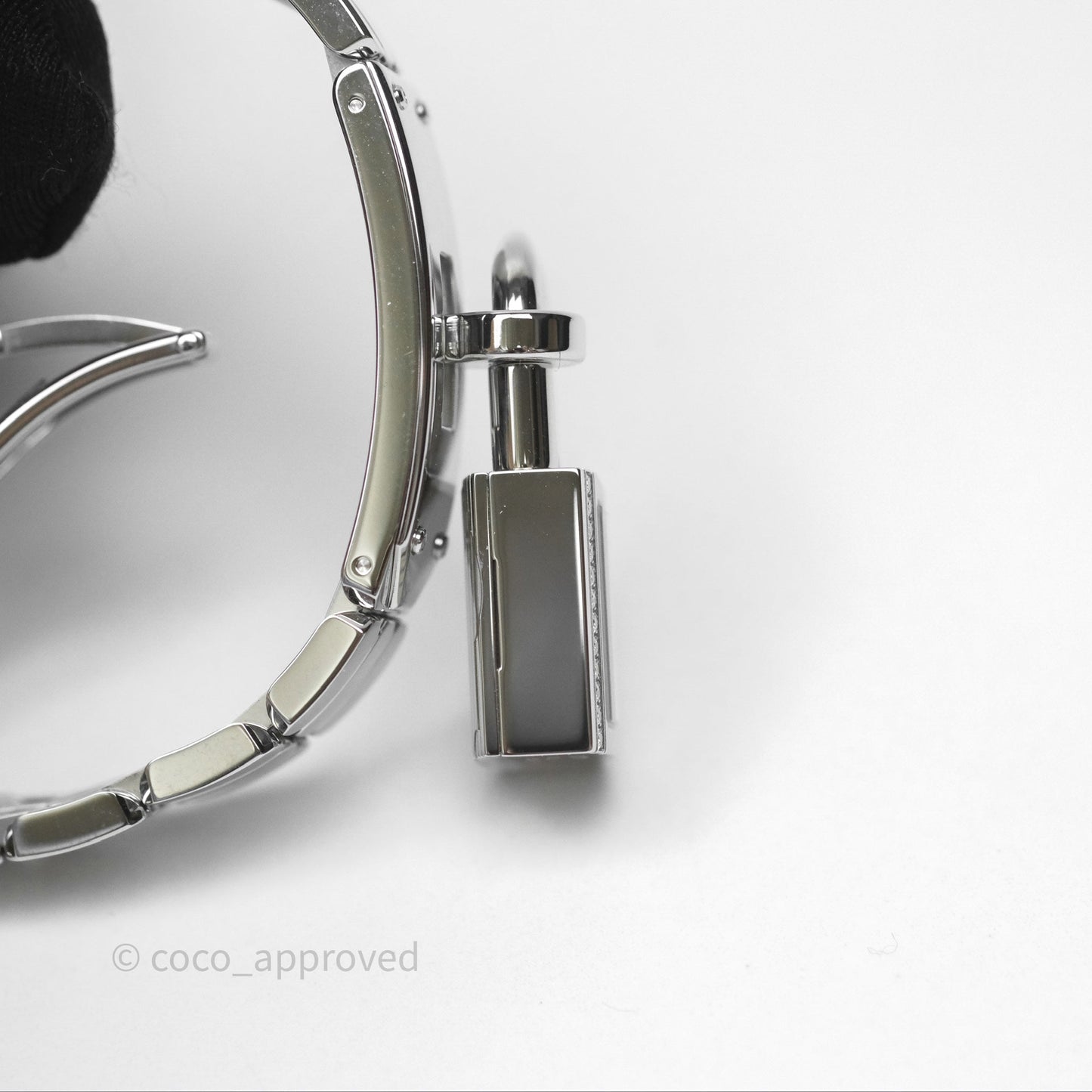 Hermès Kelly Watch Mini Model 16mm Diamond Steel