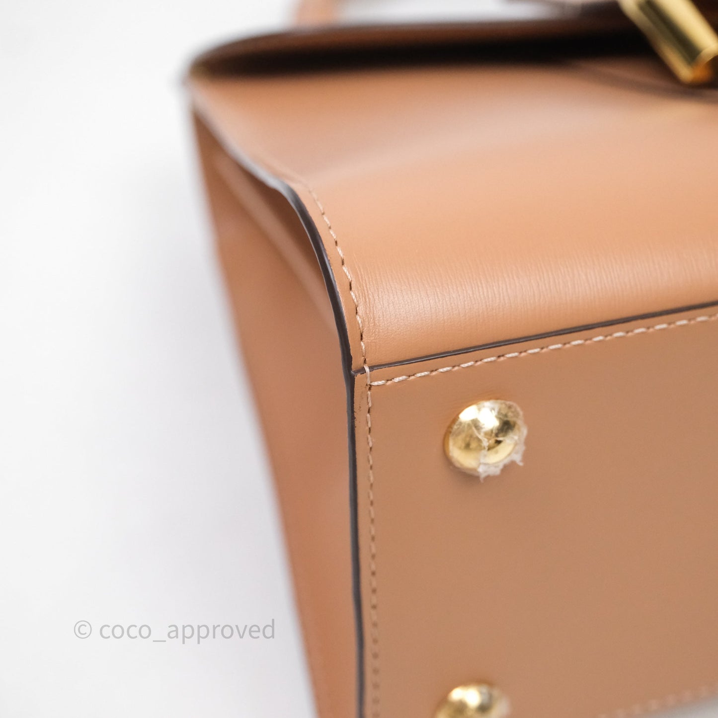 Delvaux Brillant PM Tender Beige Box Calf