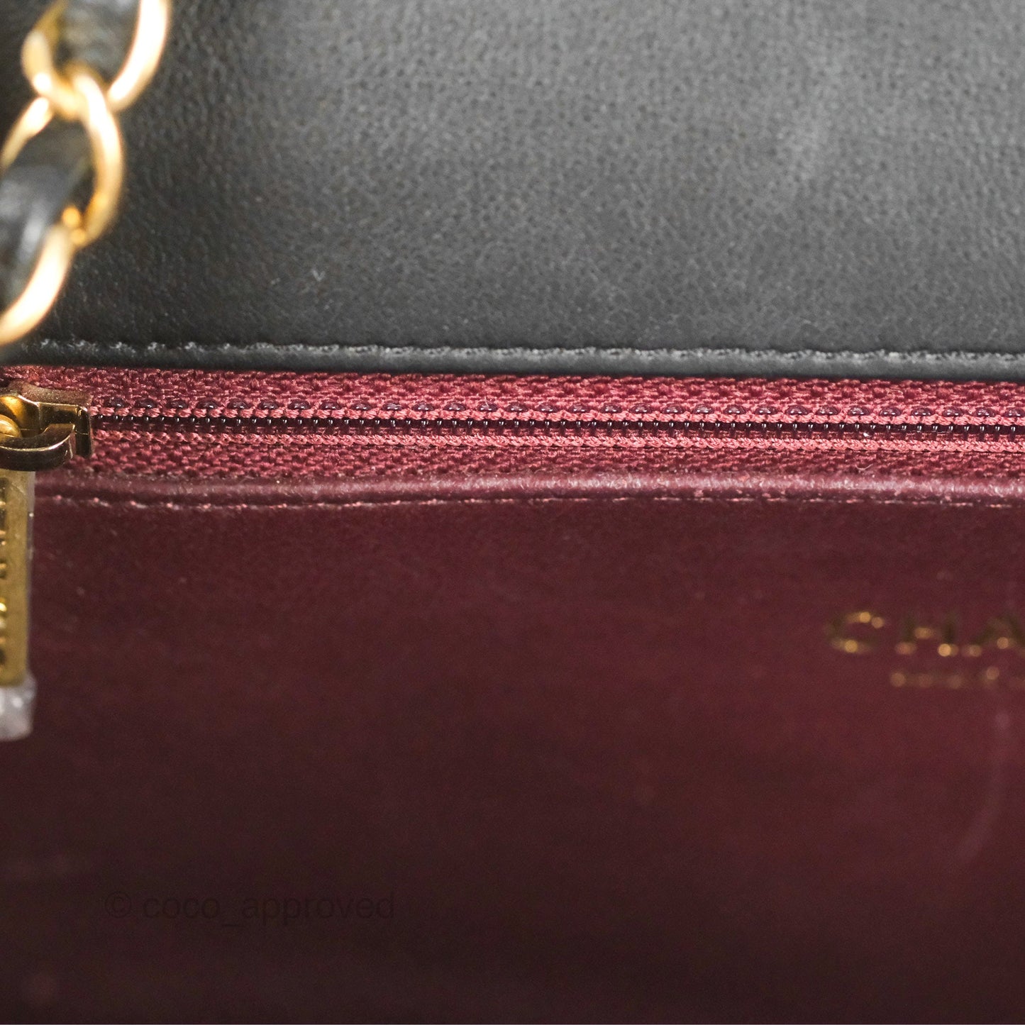 Chanel Quilted Medium CC Filigree Flap Black Caviar