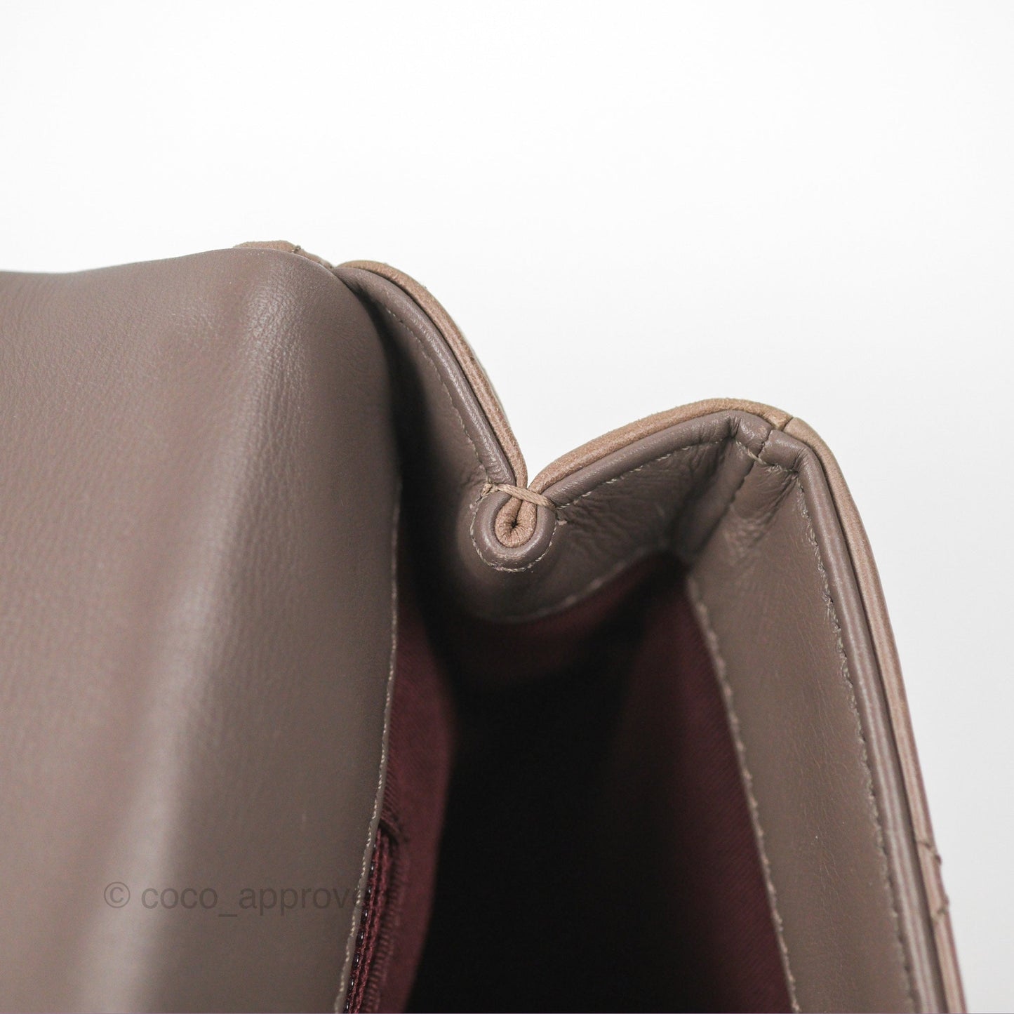 Chanel Gold Bar Single Flap Dark Grey Glazed Calfskin Gold Hardware